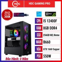PC HDC GAMING PRO CPU Intel i5 12400F – RAM 8GB DDR4 – SSD 256Gb M2.Nvme – MAIN B660 – GTX 1660 Super