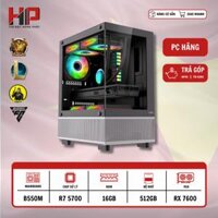 PC Hùng Phát HUNT B PLUS | AMD Ryzen 7 5700X3D, B550M, RAM 16GB, SSD 512GB, RX 7600