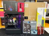 PC INTEL CORE I5 13400F / H610M / RX 580 8G / NVME 500 / RAM D4 32GB | 550W