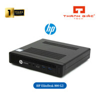 PC mini HP Elitedesk 800 G2 i3-6100T 3.2Ghz/Ram 8Gb/SSd 128GB/Win 10 pro Bản Quyền