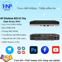 PC Mini HP EliteDesk 800 G3 Tiny, Core i5 6500, Ram 8GB, SSD 256GB (Used).