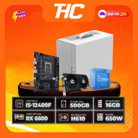 PC Mini Intel Core i5-12400F/13400F / VGA RX 6600