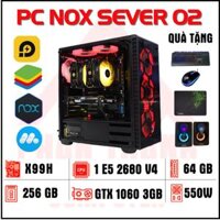 PC NOX ĐƠN XEON 2680 V4 | Ram 64GB | Ổ 256GB | GTX 1060 3GB