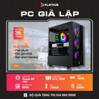 PC PLAYHUB RYZEN 03 (R5 7600 / B650 / 16GB RAM / 256GB SSD / GTX 1650 4GB / 500W)