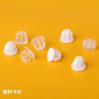 Pc / pp Nhựa Hình Mỏ Neo Thẻ Móng Tay 3 4 5 6cm Lỗ 6 * 5.8 LED Nhôm Chất Nền Miếng Dán Khóa Đinh Tán Cố Định PD