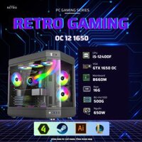 PC RETRO GAMING OC 12 1650 (I5 12400F/ Mainboard B660M/ GTX 1650 OC / 16GB RAM/ 500GB SSD/ 650W)