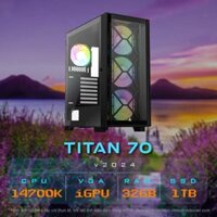 PC Văn Phòng Đại Việt TITAN 70 (Core i7-14700K, B760, 32GB, 1TB NVMe)