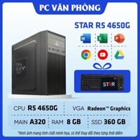 PC Văn Phòng | R5 4650G/RAM 8GB/SSD 360GB, AMD