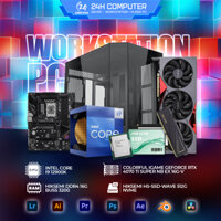 PC Workstation 3D Render & Edit Video i9-12900K – RTX 4070 Ti SUPER 16 GB OC, RAM 16 GB DDR4 & SSD NVMe 512 GB