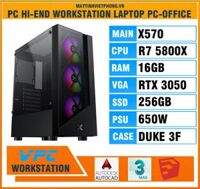 PC Workstation VPC Ryzen 7 5800X I 16GB I RTX 3050 8GB