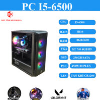 PC GAMING(H110/I5-6400/RAM8GB/SSD256/VGA 734 4GB)