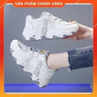 [PC95] [PC95] Giày sneaker nữ độn đế tăng 6.5cm chiều cao phong cách Hàn Quốc HG2810