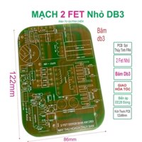 PCB bo mạch kích điện 2 fet db3 thủy tinh FR4