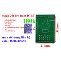 PCB mạch 20fet lớn băm IGBT