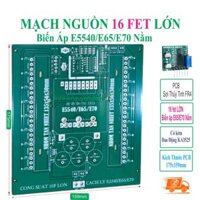 PCB mạch công suất kích điện INVERTER 16 fet lớn biến áp E65 nằm - linh kiện điện tử QUỲNH DIỄN