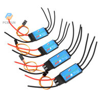 Pcbfun 20A / 30A / 40A / 50A ESC không chổi than hai chiều để điều khiển từ xa thuyền chạy bằng gió Xe RC Tàu Cánh quạt dưới nước
