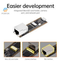 Pcbfun Luckfox Pico Plus Luckfox RV1103 Bảng phát triển Linux Cortex-A7 với Ethernet Type-C