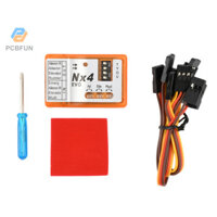 Pcbfun NX4-EVO / NX4-PRO Cánh cố định Bảng điều khiển chuyến bay chuyên dụng Cân bằng tự động Mô-đun chuyến bay con quay hồi chuyển cân bằng tự động