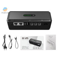 Pcbfun UPS Router 5V9V12V Màn hình mèo quang học Nguồn điện dự phòng Nguồn điện liên tục DC UPS 8800mah / 10400mah Nâng cấp Giao diện Type-c