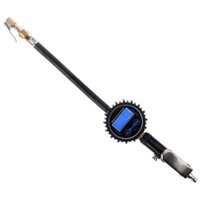 Pcf * 200 PSI Xe Tải Xe Máy Xe Máy Kỹ Thuật Số Lốp Đồng Hồ Đo Áp Suất Máy Bơm Hơi Không Khí Dụng Cụ Bơm