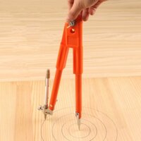 Pcf * Carpenter Pencil La bàn Đường kính lớn Bộ chia có thể điều chỉnh Đánh dấu Scribing