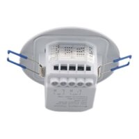 Pcf * Công tắc cảm biến vi sóng gắn trần 5 8GHz Thời gian trễ có thể điều chỉnh chuyển động cơ thể Máy dò chuyển động Cảm biến Ligh