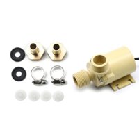 Pcf * DC12v Máy nước nóng năng lượng mặt trời Bơm tuần hoàn Máy bơm chìm Tiếng ồn thấp