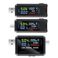 Pcf * Máy kiểm tra đồng hồ đo nguồn USB C Màn hình hiện tại và điện áp Máy kiểm tra an toàn USB