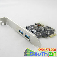 PCI-Express card to USB 3.0 x 2