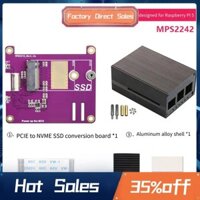 Pcie M.2 NVME 2230 2242 Gen3 SSD HAT Ban Mở Rộng + Vỏ + Tản Nhiệt SSD Cho 5 PCIE M.2 NVME SSD HAT Dễ Sử Dụng
