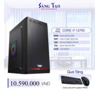 PCSTA VĂN PHÒNG (I7-12700/ 8GB/ 256GBSSD / 350W / KB+M) - I712H68256350 ( LẮP RÁP + CÀI ĐẶT MIỄN PHÍ