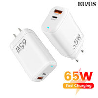 Pd 65W GaN Sạc USB Loại C Sạc Nhanh 3.0 Điện Thoại Di Động Sạc Nhanh Cho iP Xiaomi Laptop