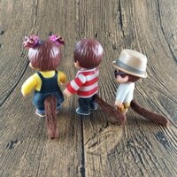 Pdd / / Chính Hãng Bạc Monchhichi Monchhichi Búp Bê Hành Động Hình Búp Bê Trang Trí Mô Hình WH250304