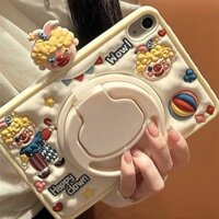 Pdd / / Phim Hoạt Hình Cầu Vồng Chú Hề iPad10 Thế Hệ Bảo Vệ 37cm Giá Đỡ Xoay MINI6 Apple Air5 Silicone 10.2 WH250119