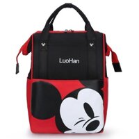 Pdd / / Túi Mickey Mommy Đa Năng Dung Tích Lớn Ba Lô Phong Cách Mới Học Sinh Trung Học Trung Học Túi Chạy Ra Ba Lô WH250211