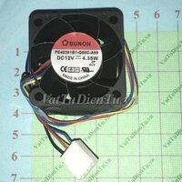 PE40281B1-Q00C-A99 Quạt tản nhiệt 12V 4.35W 40x40x28mm SUNON 4 dây đầu cắm B3