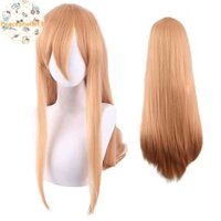 Peaceshells Anime Chainsaw Man Makima Cosplay Tóc Giả Dài