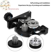 Peaceshells Bánh răng giảm tốc bằng thép cứng Động cơ tốc độ cao cho CR10 CR-10S Ender3 V2 HGX LITE Máy đùn bánh răng kép VN