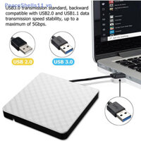 Peaceshells Máy tính Di động bật lên Đầu đốt ngoài di động USB 3.0 DVD RW CD Ổ ghi VN