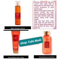 Peach Bellini| XỊT THƠM   _ SỮA DƯỠNG THỂ _ KEM DƯỠNG HƯƠNG NƯỚC HOA Bath & Body works