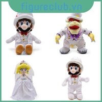 Peach Mario Super Princess Bowser Váy cưới Đồ chơi sang trọng dành cho những người sưu tập tuyệt vời