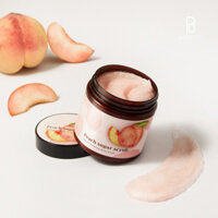 Peach sugar scrub