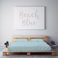 PeachSkinSheets Night Sweats: The Original Moisture Wicking, 1500tc Soft Full Sheet Set Beach Blue