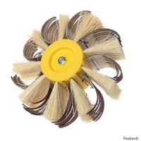 Peak Trục Gắn Sisal Emery Vải Lông Mài Đánh Bóng Bàn Chải Đánh Bóng Bánh Xe