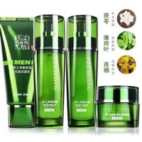 Pechoin sản phẩm chăm sóc da kiểm soát dầu dưỡng ẩm cho nam Bộ bốn món, dưỡng ẩm và khóa độ ẩm Bộ kiểm soát dầu dưỡng ẩm, quà tặng nam giới ưa thích