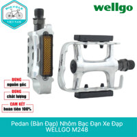 Pedan Bàn Đạp Nhôm Bạc Đạn Xe Đạp WELLGO M248