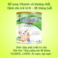 Pedia Kodomilk - Dinh dưỡng cho trẻ biếng ăn chậm lớn - Hộp 900g