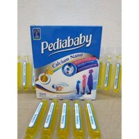 pediababy calcium nano tặng kèm  1 gói tăm bông