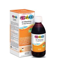 PediaKid 22 Vitamines - Bổ sung vitamin và khoáng chất cho trẻ