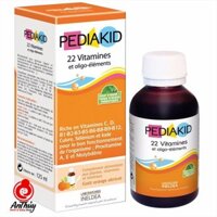 Pediakid 22 Vitamines Của Pháp Cho Trẻ Từ 6 Tháng Trở Lên